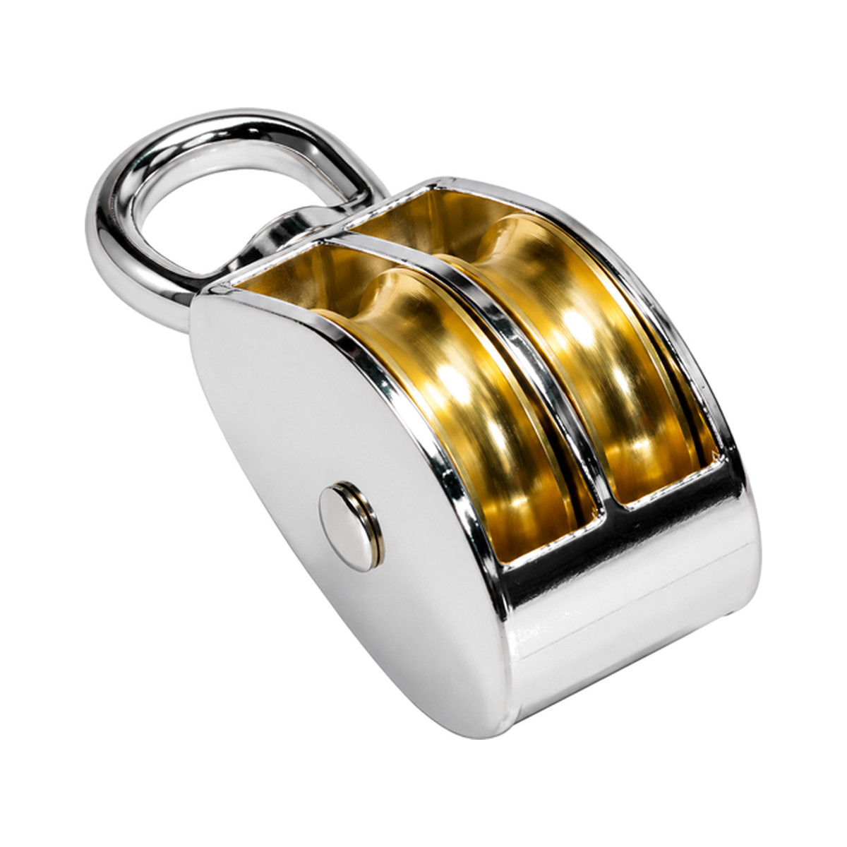 Double Swivel Pulley With Metal Reel