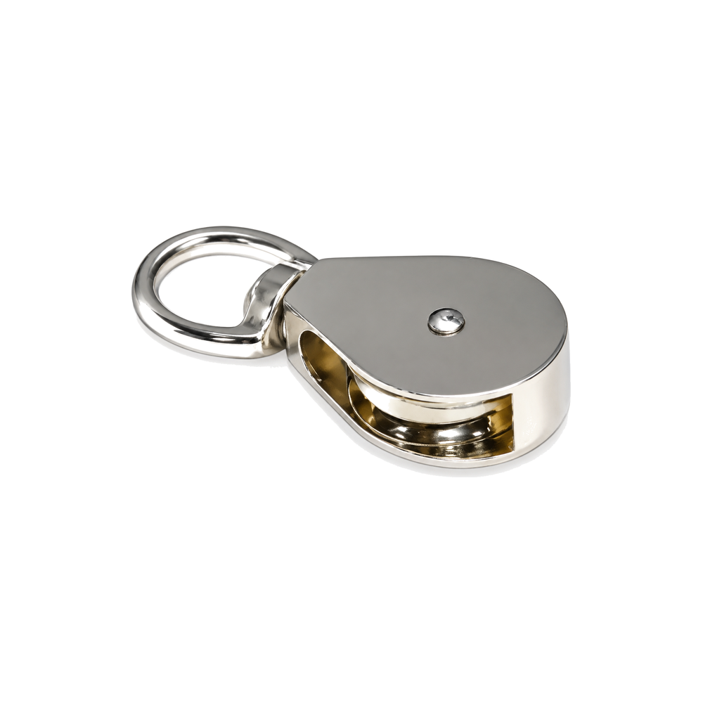 Single Swivel Pulley With Metal Reel
