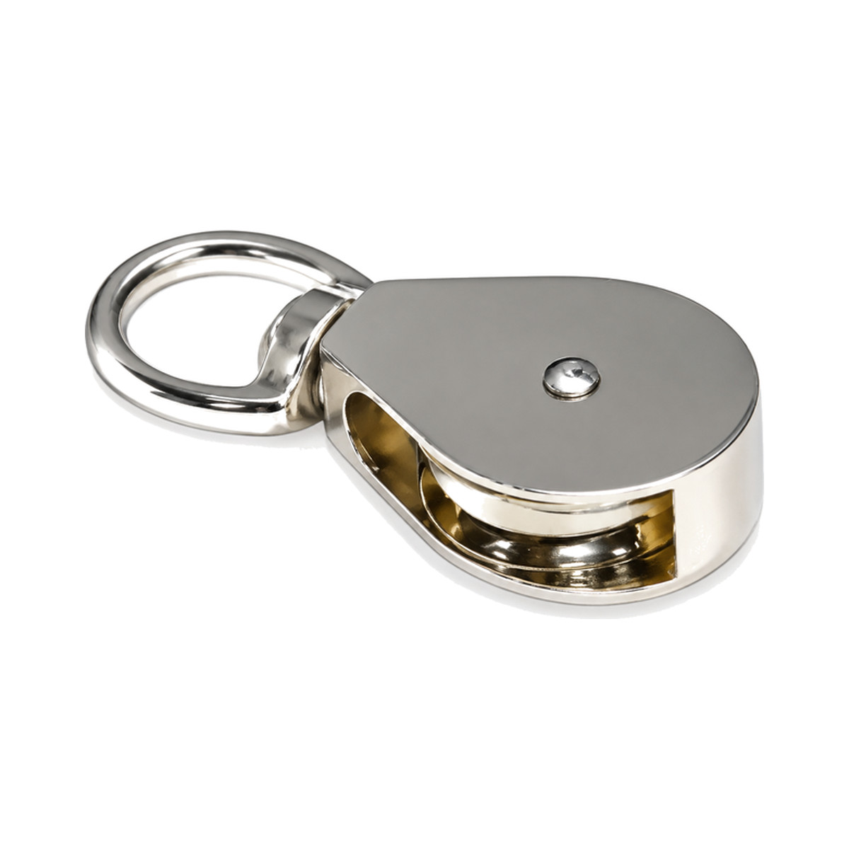 Single Swivel Pulley With Metal Reel