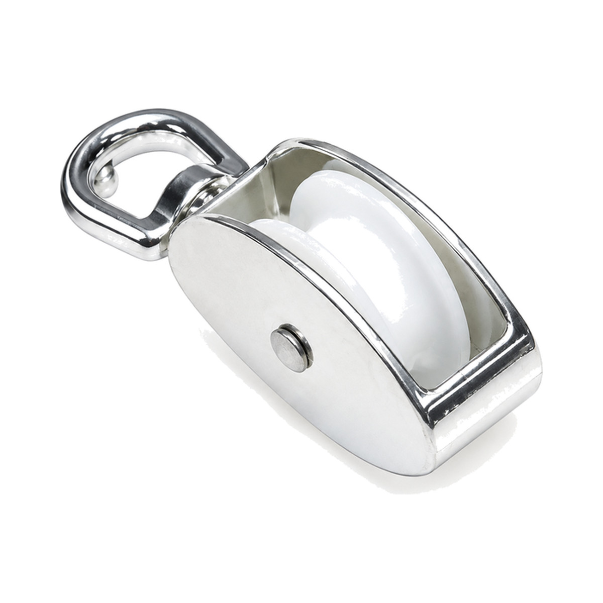 Single Swivel Pulley With Nylon Reel