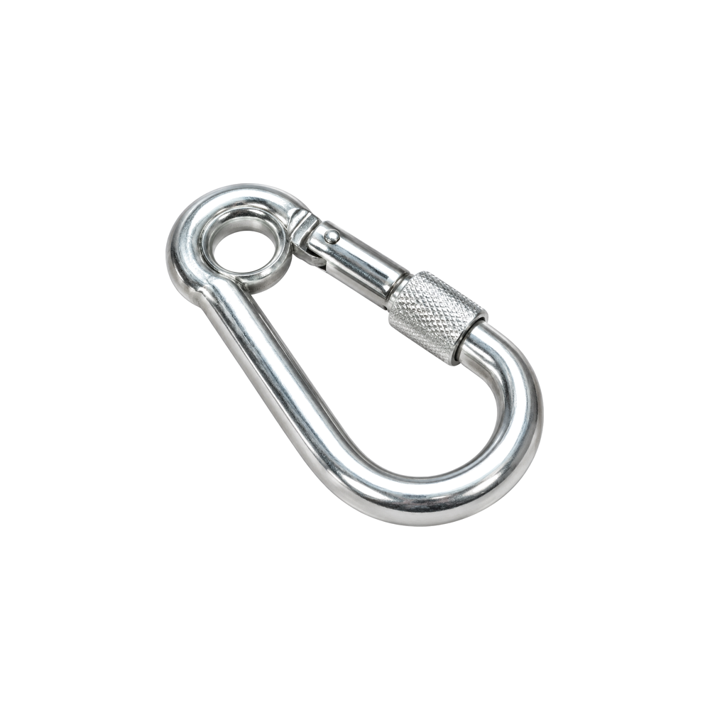 Snap Hook With Eye And Screw Lock DIN 5299