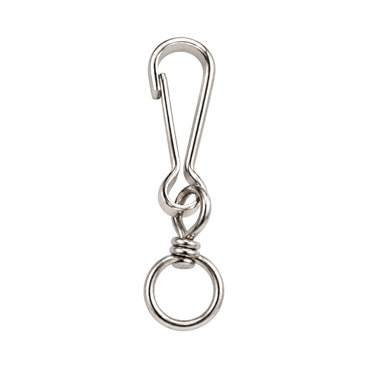 Spring Hook With Ring DIN 5287